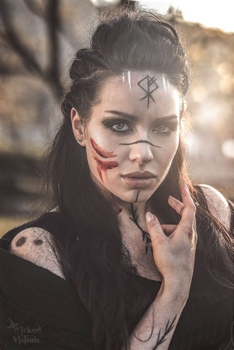 vikings makeup female